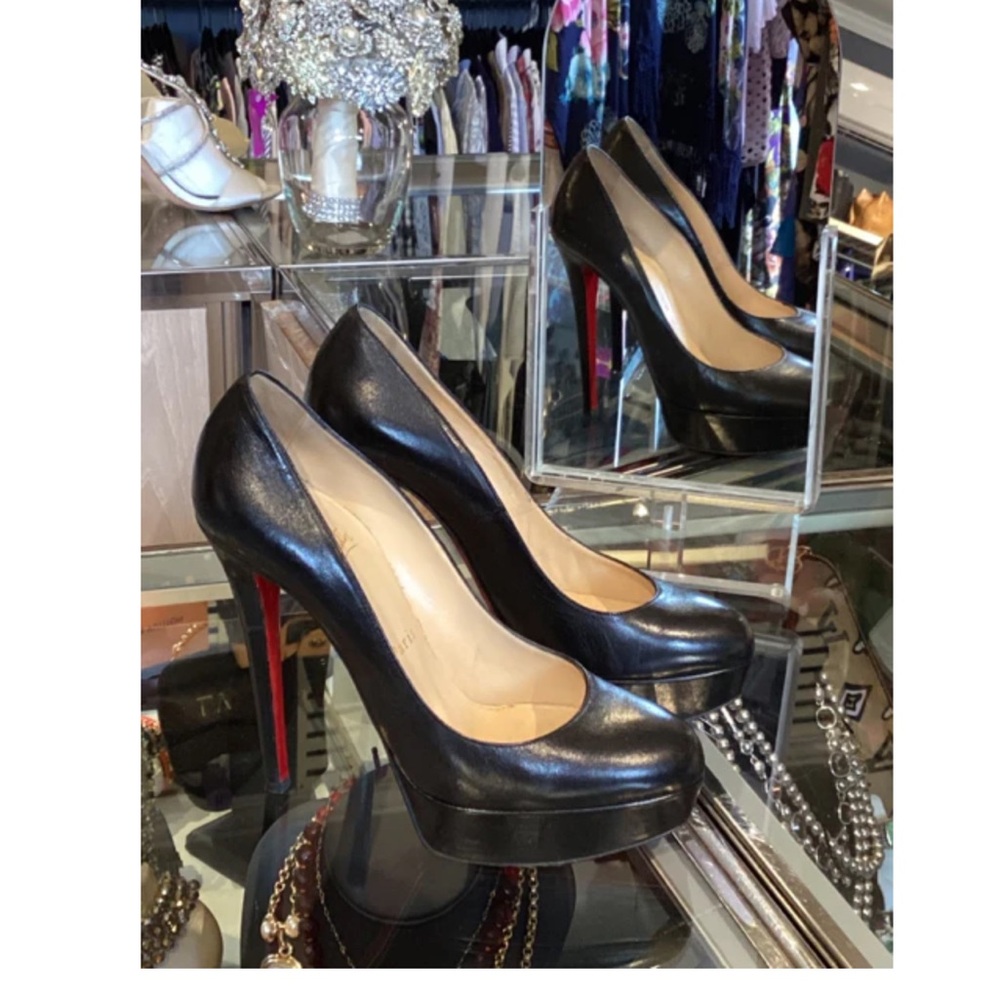 Bianca Christian Louboutin Pump Shoe Size 37.5